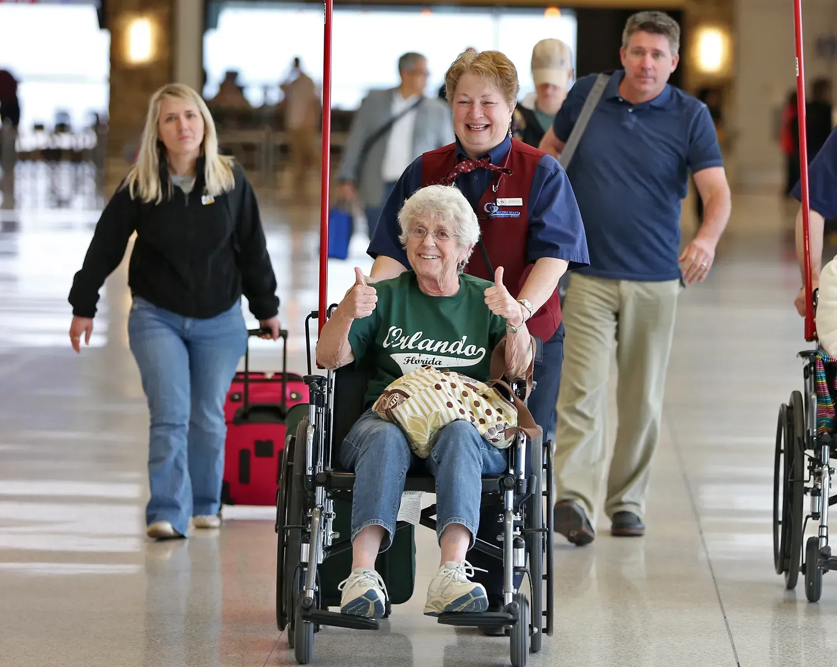 Airport wheelchair Assistance